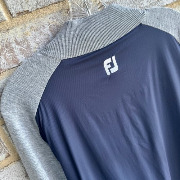 FootJoy Long Sleeve Golf Tech Pullover Wool Blend Windbreaker Men's Size 2XL - Picture 7 of 9